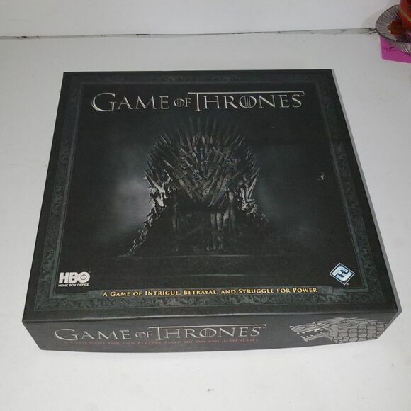 A Game of Thrones Card Game Complete HBO Intrigue Betrayal Power - Picture 1 of 14
